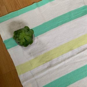 Darling knit baby receiving blanket